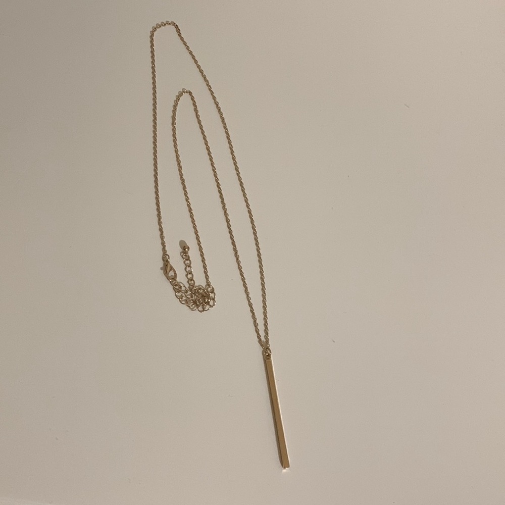 LULUS exclusive monolith gold pendant necklace